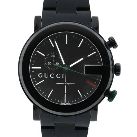 gucci watch men black.